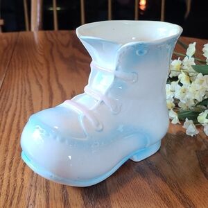 Relpo Baby Bootie Planter / Vase Vintage